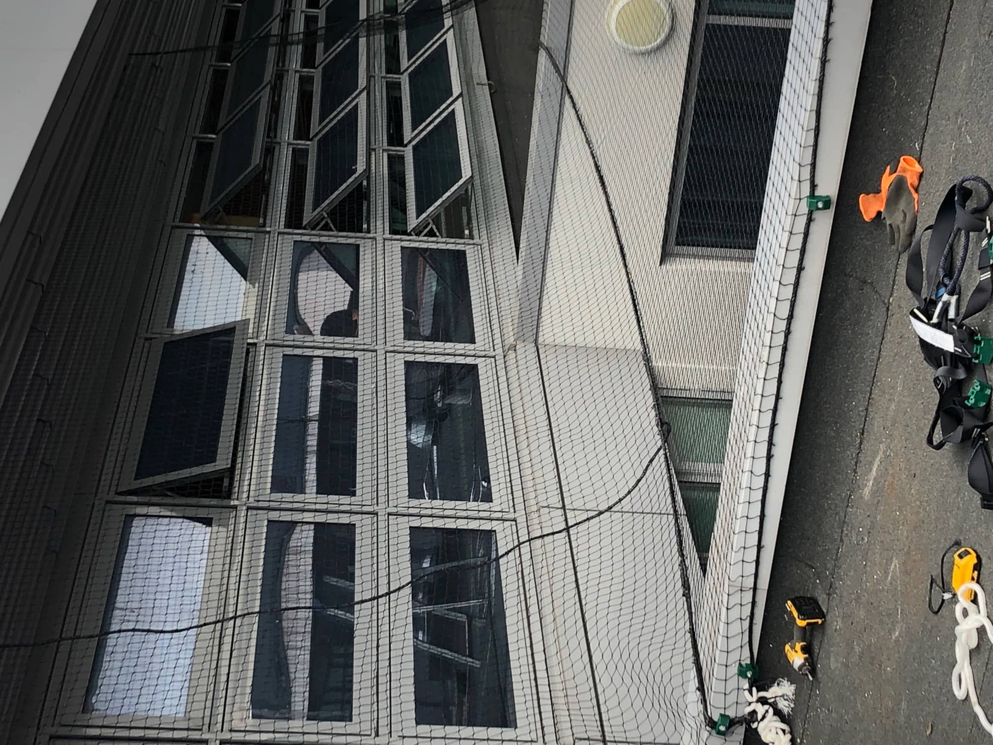 Factory Roof Netting