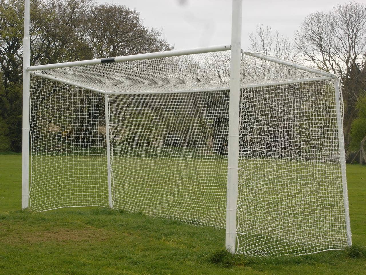 Soccer Net in pitch