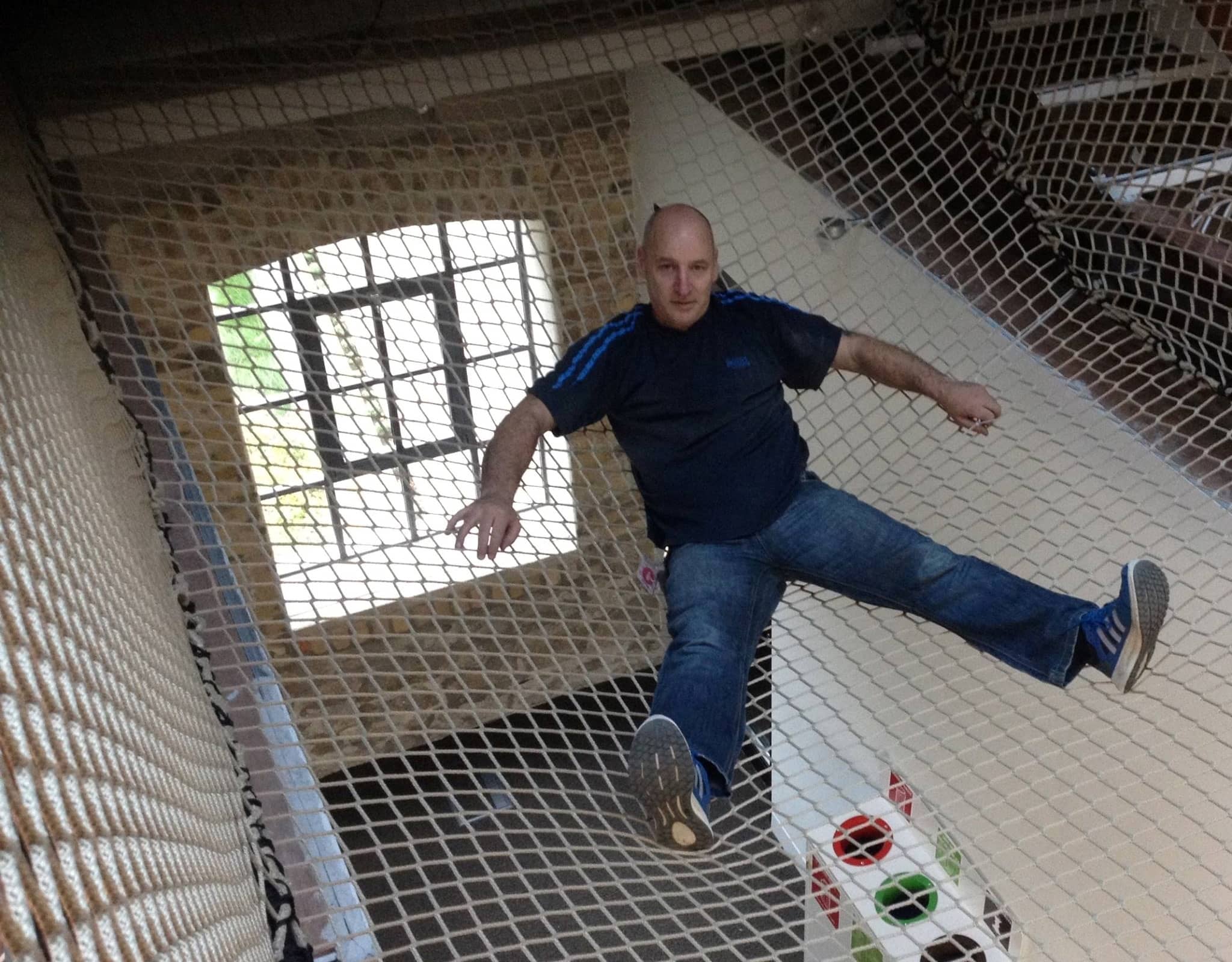 Recreational Hammock in workplace