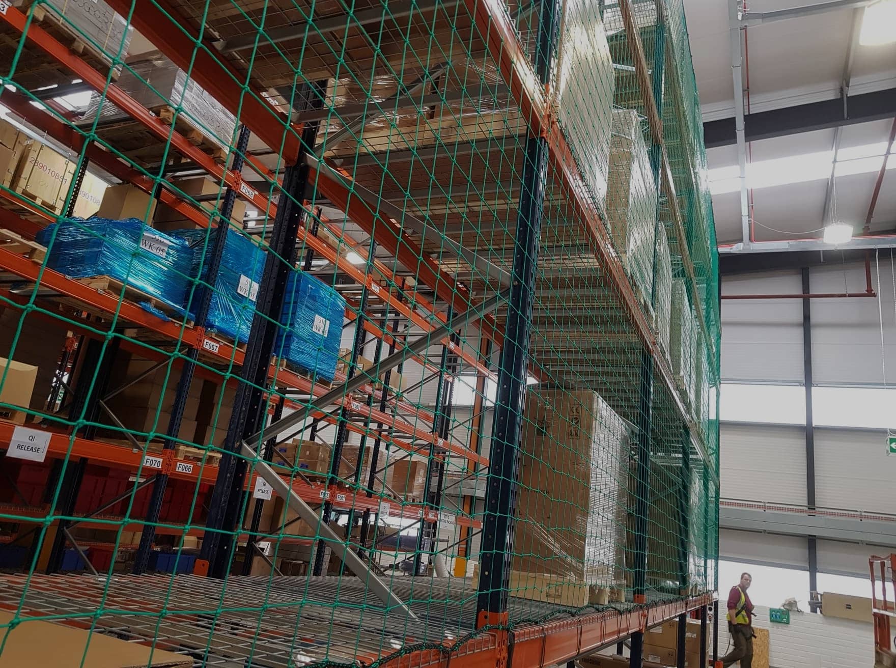 Industrial Rack Netting
