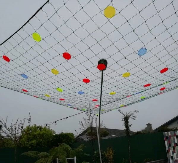 Custom Design Net for garden art